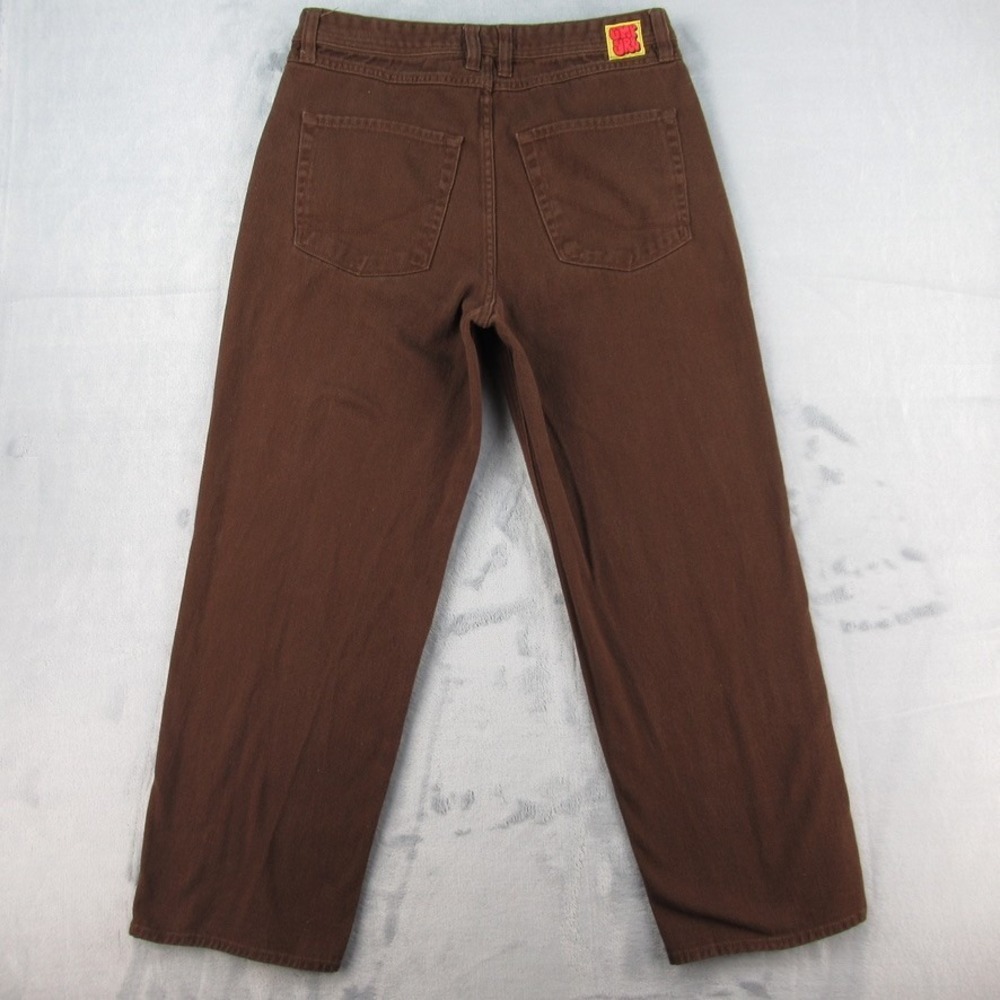 Empyre Relaxed Fit Brown Cotton Skate Pants Mens Size 34 Baggy Streetwear - Picture 7 of 11